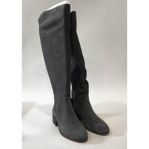 Vince Camuto Kochelda 2 Over The Knee Boot  sz 8 Wide Calf Graystone Verona - Picture 1 of 13